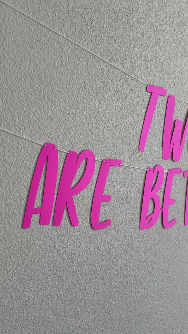 Two Brides Are Better Than One, Lesbian Wedding, 2 Brides Are Better Than 1, 2 Brides Banner, Custom Banner, Lesbian Wedding Decorations