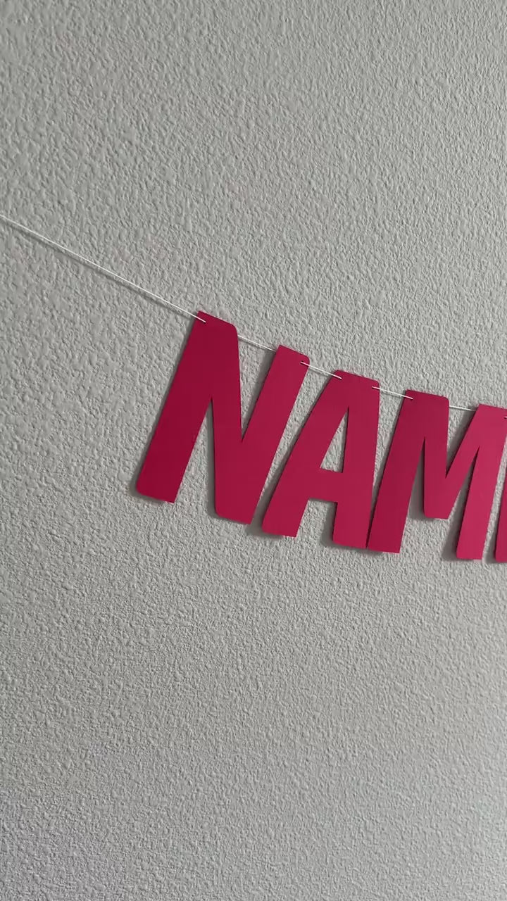 Name&#39;s Version, My Version Decorations, My Version Decorations, Name&#39;s Version Banner, Custom Banner, Birthday Decorations, Birthday Party