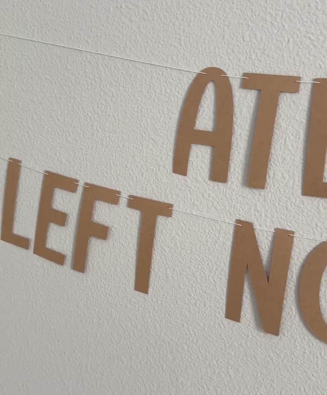 Ate And Left No Crumbs, Ate And Left No Crumbs Banner, Thanksgiving Decorations, Funny Thanksgiving Banner