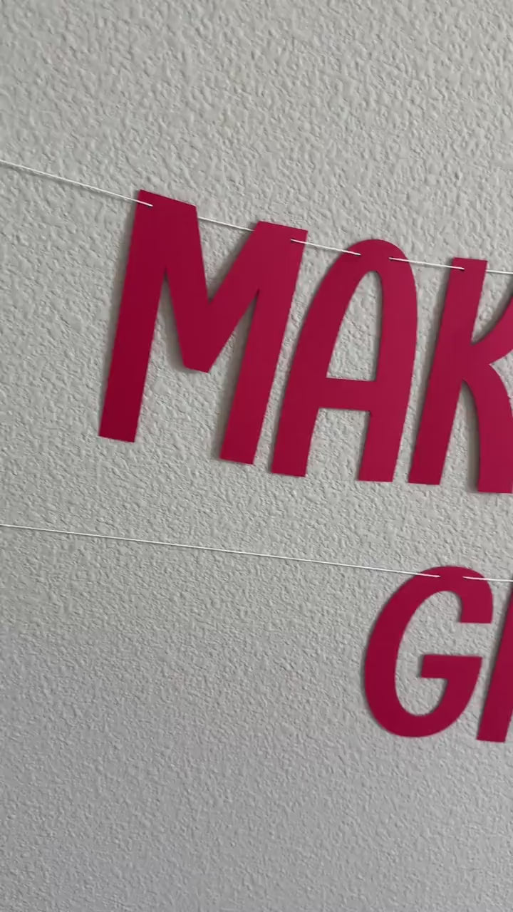 Make Birthdays Great Again, Birthday Decorations, Birthday Banner, Make Birthdays Great Again Banner, Birthday Backdrop