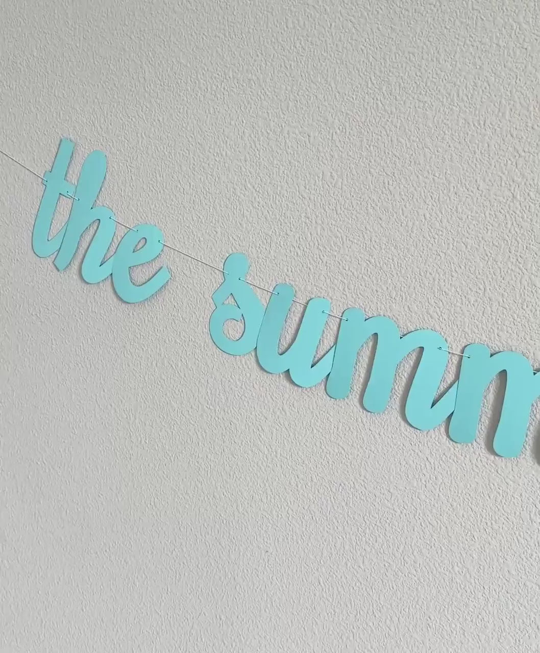 The Summer I Turned 13, 13th Birthday Party, Summertime Birthday Banner, Summer Birthday Decorations, The Summer I Turned 13 Banner