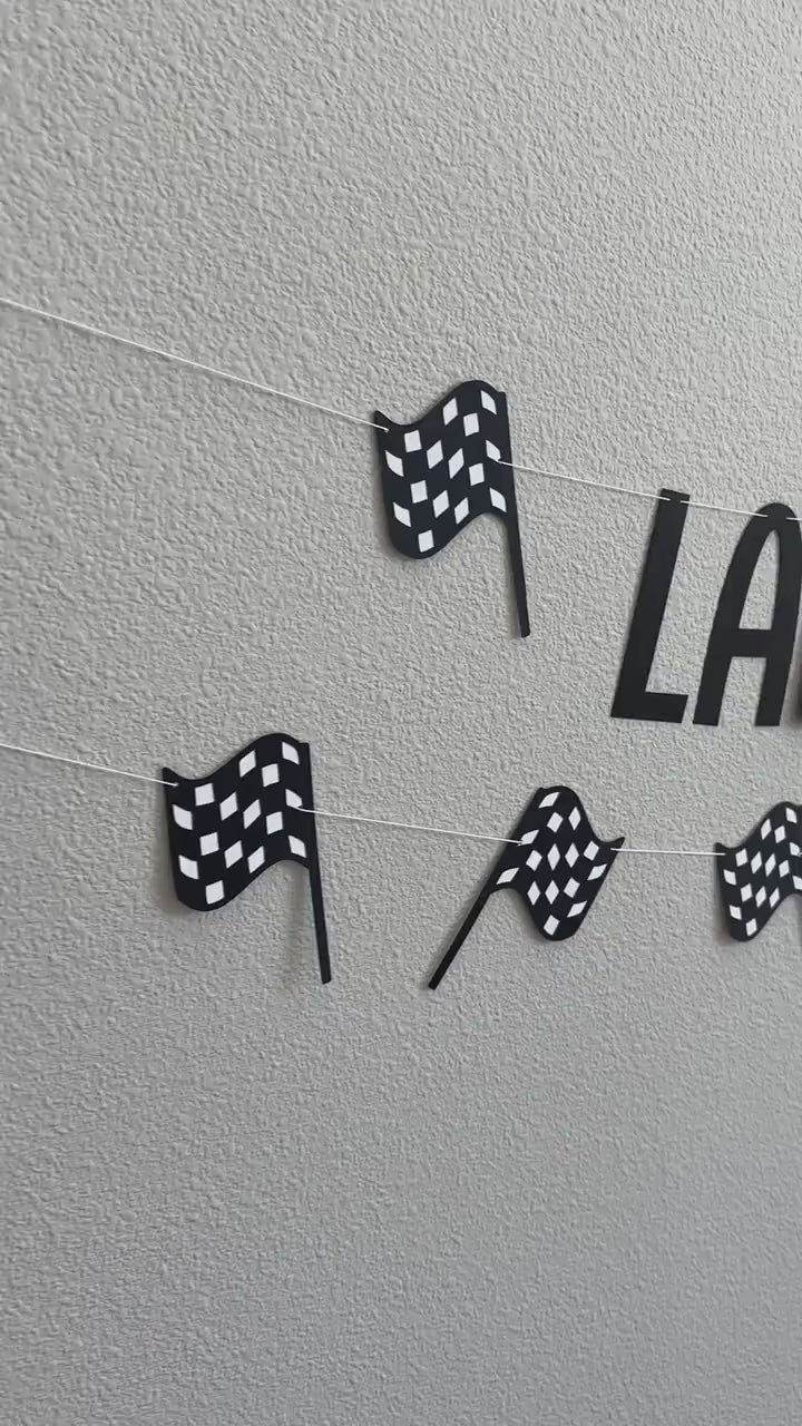 Lap 10 Complete, Racing 11th Birthday, 11th Birthday Party, Racing Birthday, Racing Decorations, Racing Birthday Party, Custom Racing Banner