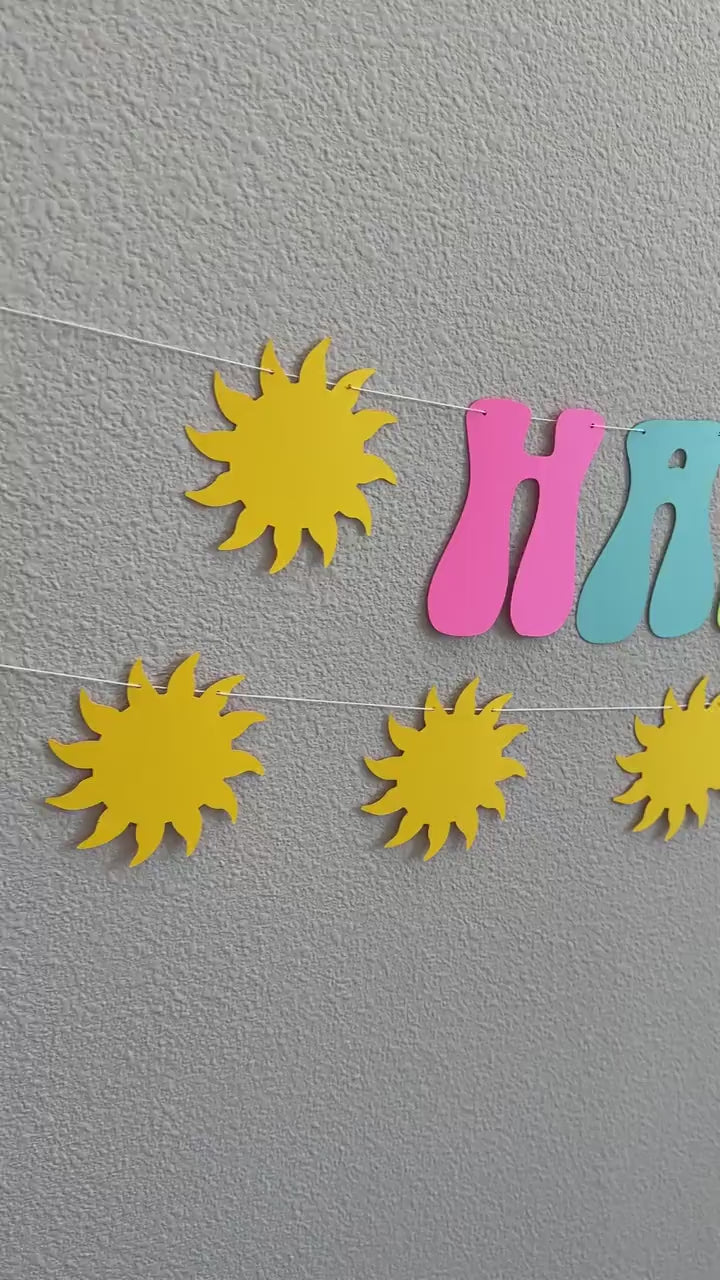 Summer Birthday Decorations, Summer Birthday Banner, Summer Birthday Party, Sun Birthday Decorations, Sun Birthday Decorations