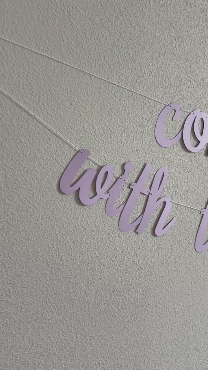 Come Partea With The Bride To Be, Bridal Shower Decorations, Tea Party Bachelorette, Tea Party Bridal Shower