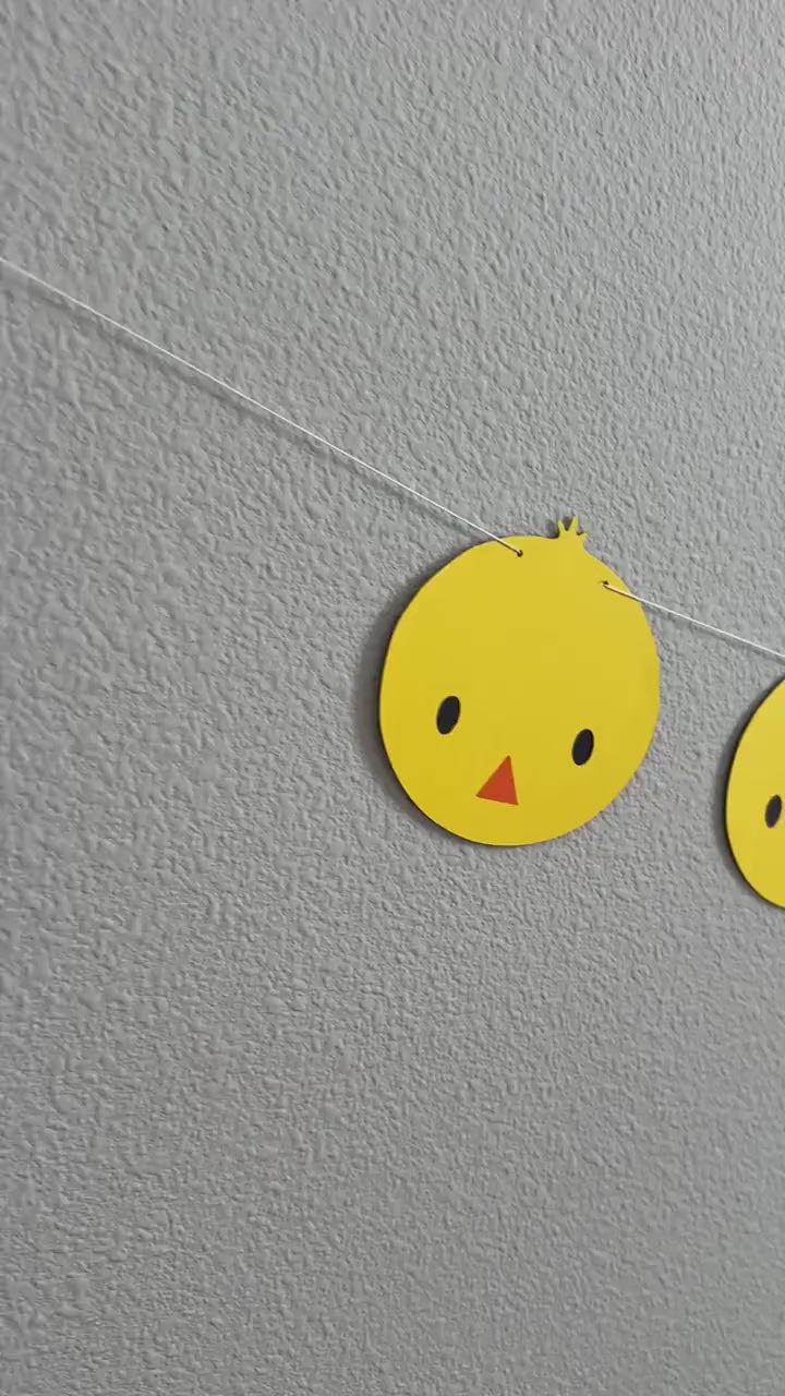 Chicks Garland, Chicks Banner, Chicks Decor, Babies Room Chicks, Chicks Birthday Party Decorations, Farm Animal Decorations, Chicks Theme