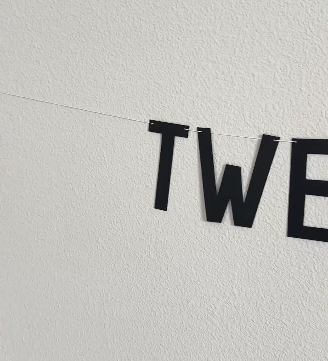 Twenty Ate, 28th Birthday Banner, 28th Birthday Party Theme Ideas, Twenty Ate Banner, Twenty Ate Decorations