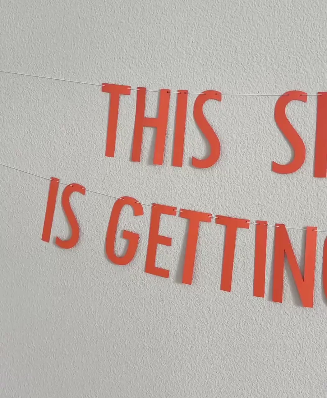 This Showgirl Is Getting Married, Showgirl Bachelorette Party, Showgirl Bridal Party Banner, Showgirl Theme, Bridal Shower Theme Ideas