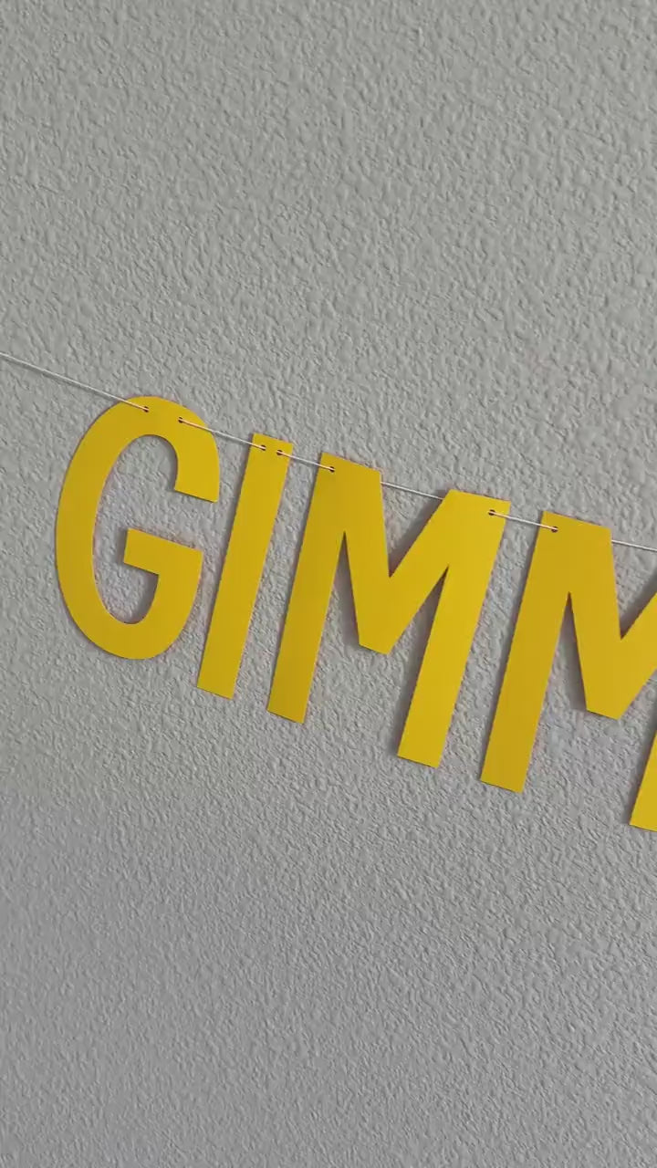 Gimme One Margarita, Gimme One Margarita Banner, Gimme One Margarita Decorations