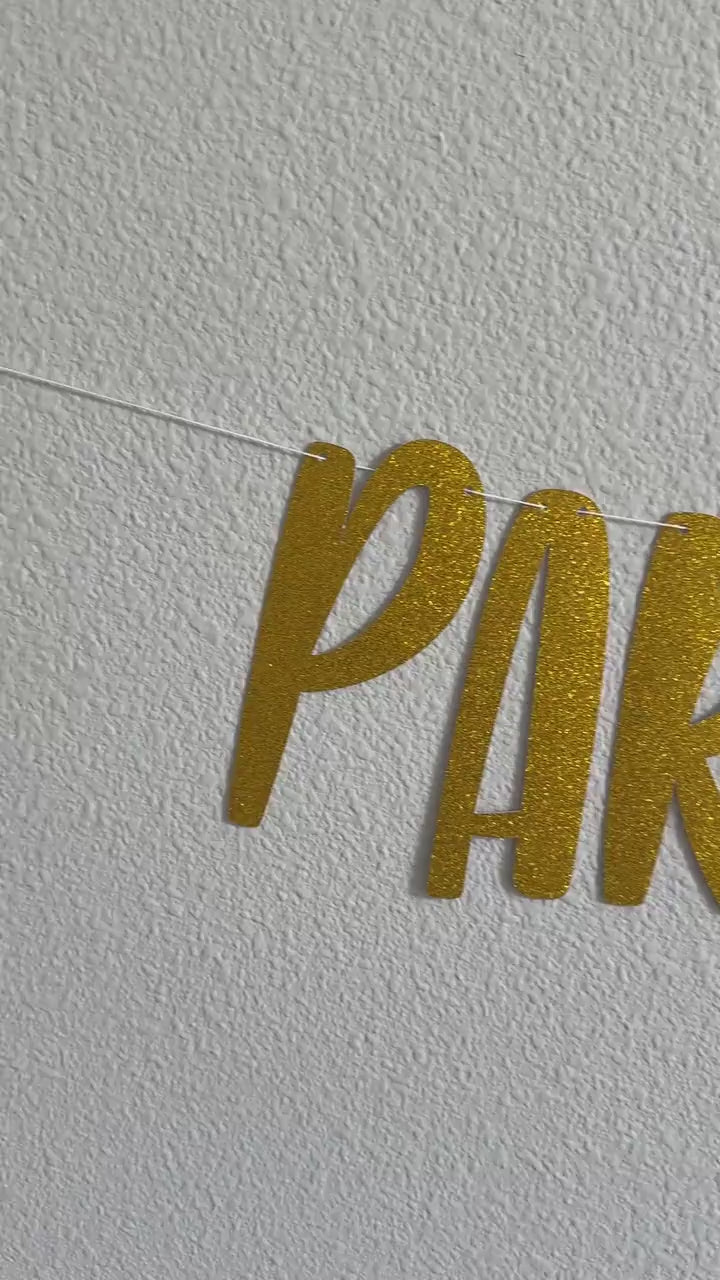 Party Like It&#39;s 1984, Party Like It&#39;s Year, Birthday Party Ideas, Unique Birthday Banner, Birthday Year Decorations